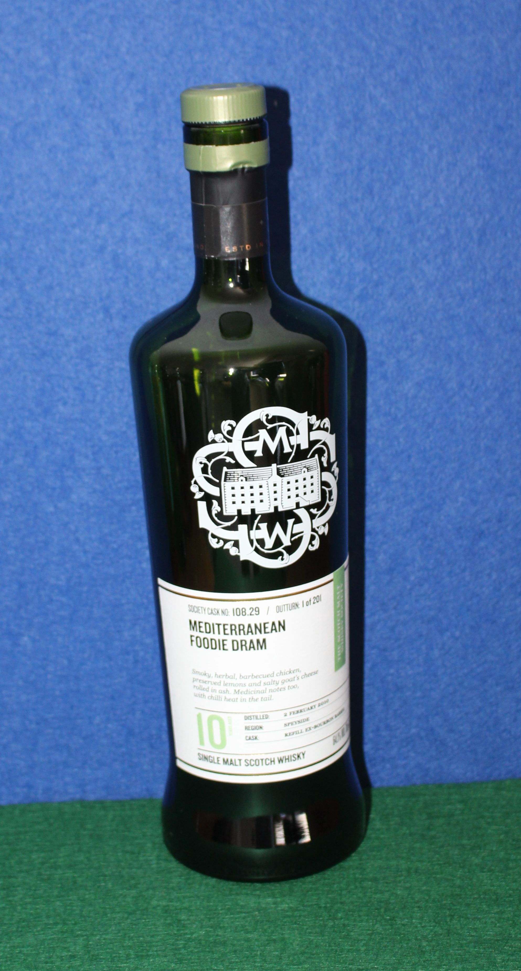 SMWS Mediterranean Foodie Dram