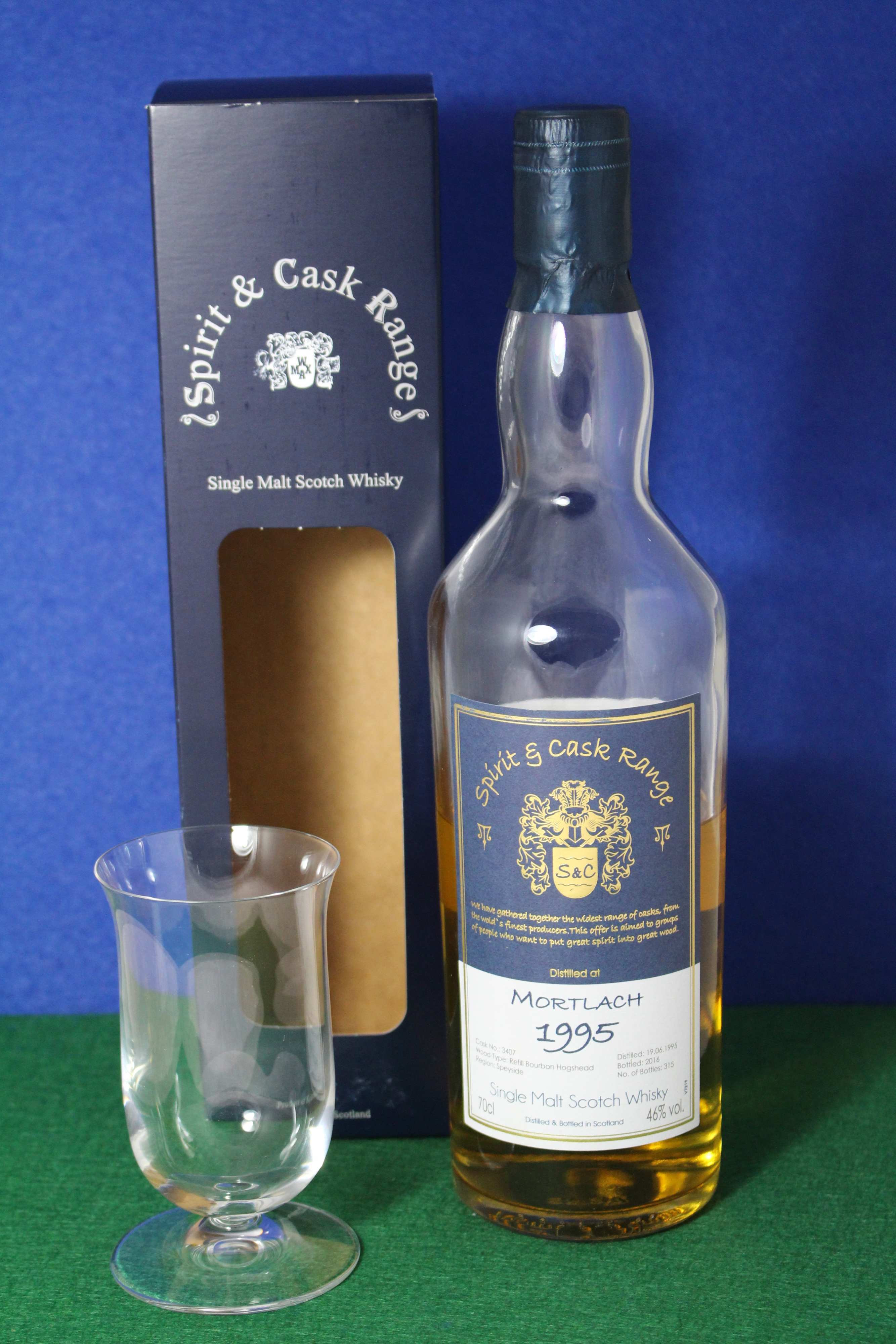 Spirit And Cask Range 1995