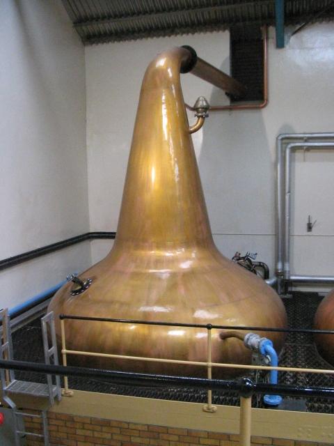 Zweite Brennblase der Aberlour Distillery