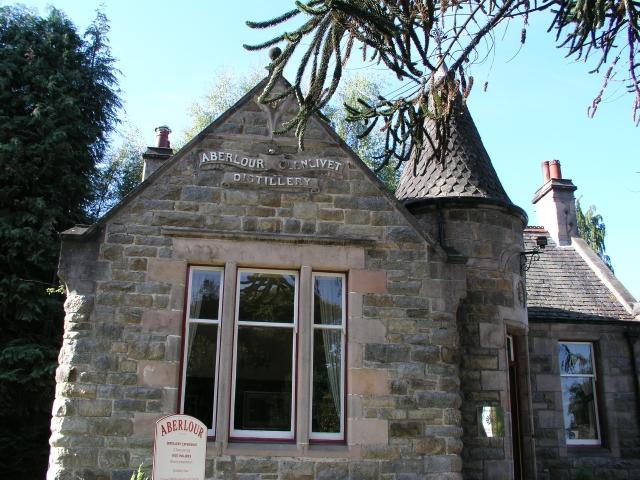 Visitor Center der Aberlour Distillery