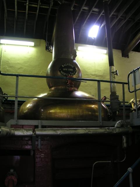 Brennblase der Balvenie Distillery