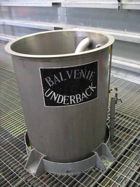 Underback der Balvenie Distillery