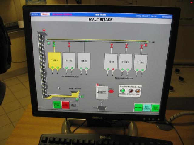 Weitere Computersteuerung der Benrinnes Distillery