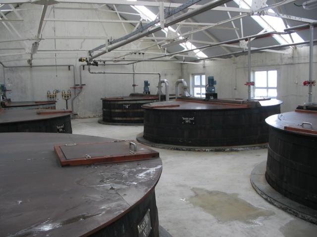 Washback der Benrinnes Distillery