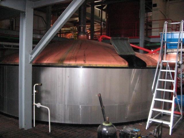 Mash Tun der Braeval Distillery