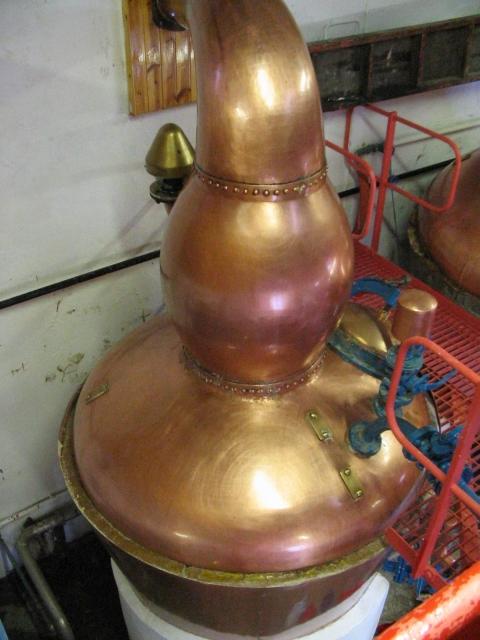 Spirit Still der Edradour Distillery