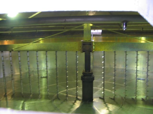 Rührwerk im Maischbottich der Glenfarclas Distillery
