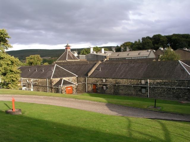 Weitere Ansicht der Glenfiddich Distillery