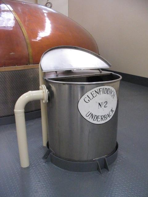 Weiterer Underback bei Glenfiddich