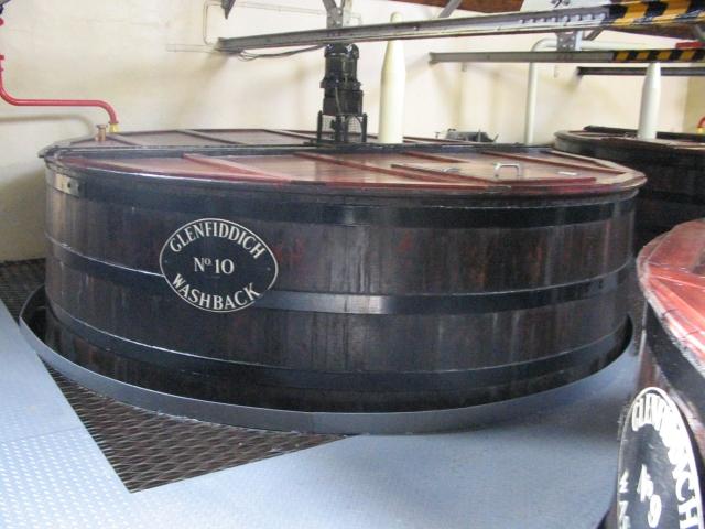 Washback bei Glenfiddich