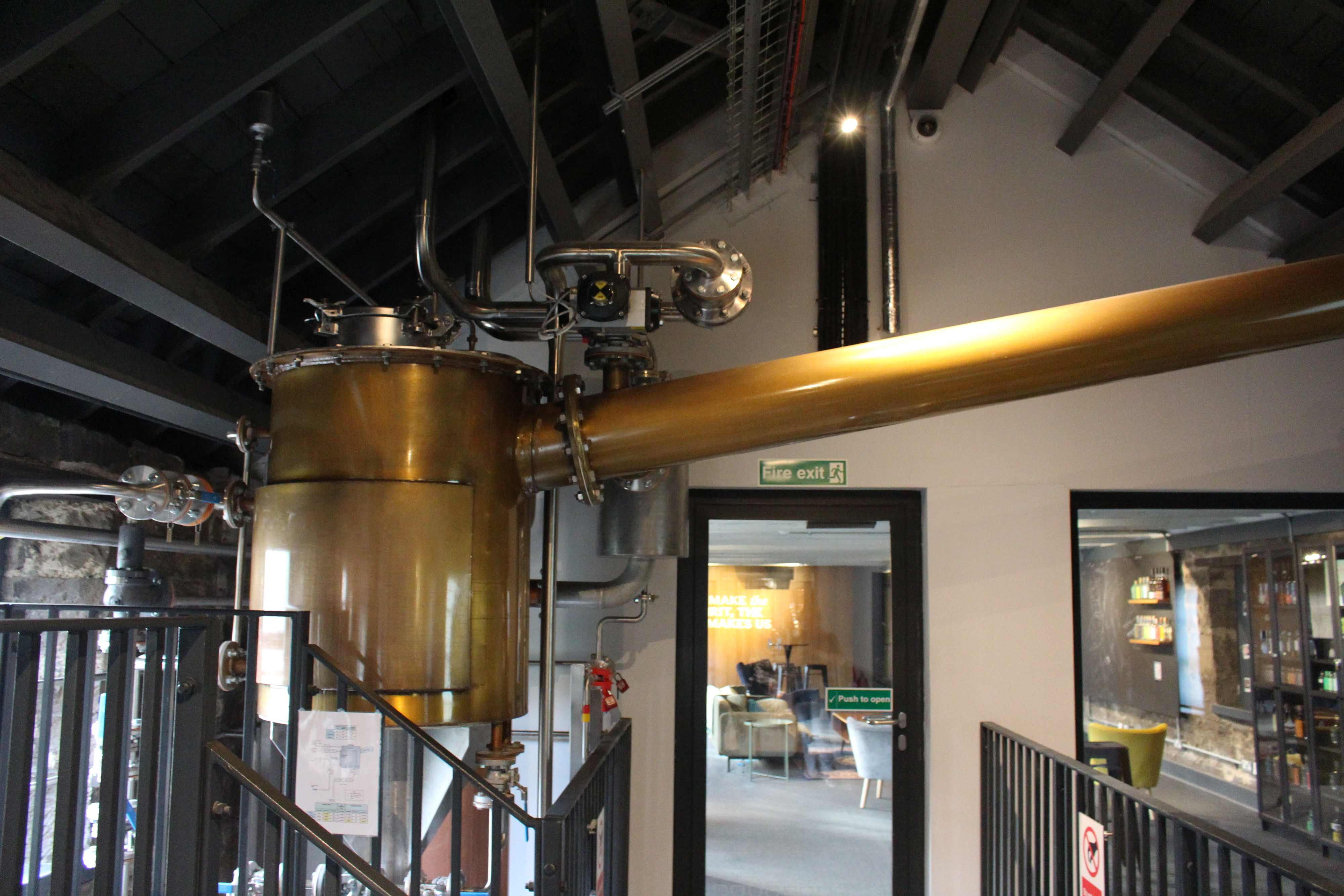 Condenser der Holyrood Distillery