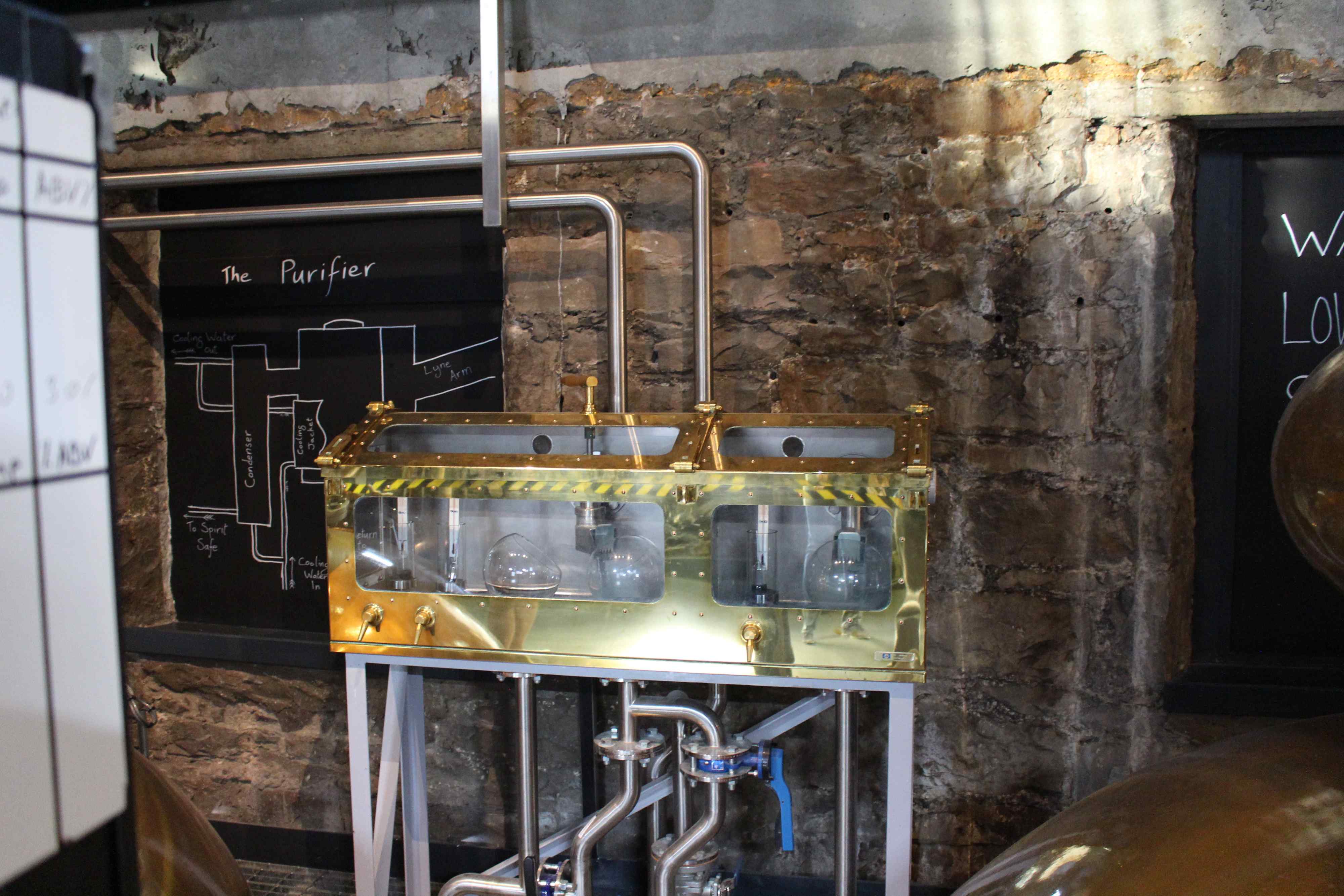 Spirit Safe der Holyrood Distillery