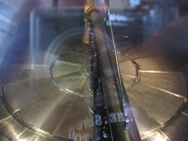 Blick in die Mashtun der Mortlach Distillery
