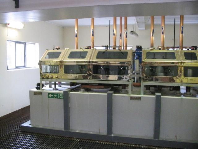 Spirit Safe der Mortlach Distillery