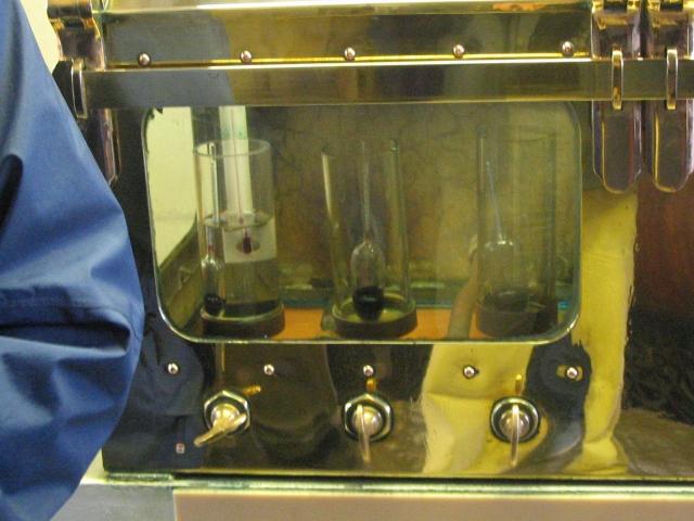 Detailansicht eines Sample Safe bei Tomintoul
