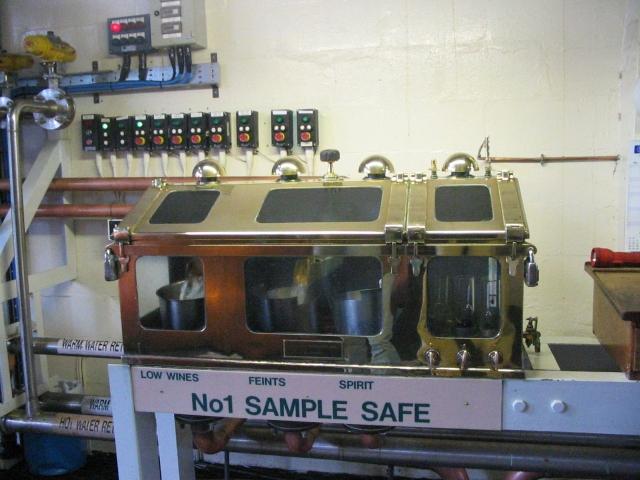 No. 1 Sample Safe der Tomintoul Distillery